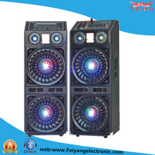 Double 10′′ Professional Stage Speaker with Crystal Ball Light F623
